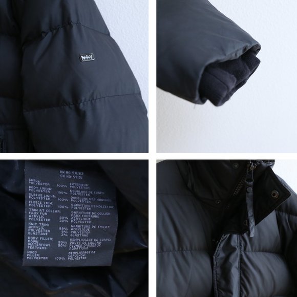 Andrew Marc MARC NEW YORK Men's 50% Down Black Puffer Jacket Size L - Picture 3 of 7